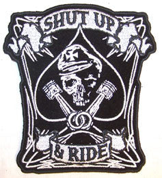 Buy SHUT UP AND RIDE PATCHBulk Price