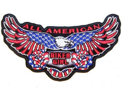 Wholesale ALL AMERICAN GIRL PATCH (Sold by the piece)
