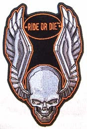 Wholesale SPEED SKULL PATCH (Sold by the piece)