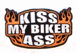 Wholesale KISS MY BIKER *** PATCH (Sold by the piece)