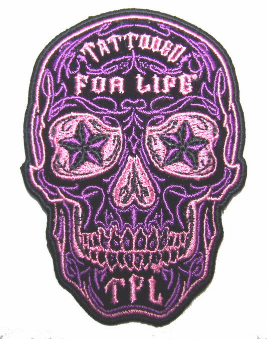 Buy DAY OF THE DEAD LADIES 4 IN EMBROIDERED PATCHBulk Price