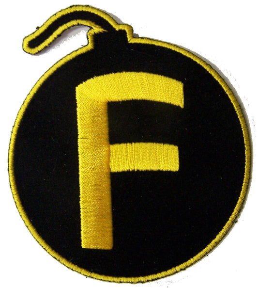 Buy THE F BOMB EMBROIDERED PATCHBulk Price