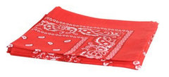 Wholesale Paisley Prints Cotton Bandannas For Unisex- Assorted