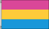 Wholesale PANSEXUAL RAINBOW PRIDE  3 X 5 FLAG ( sold by the piece )