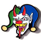 Wholesale CLOWN WITH HORNS HAT / JACKET PIN (Sold by the dozen) * CLOSEOUT NOW ONLY 50 CENTS EA