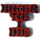 Buy BIKER TIL I DIE HAT / JACKET PIN *- CLOSEOUT $1 EABulk Price