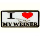 Buy I LOVE MY WEINER HAT / JACKET PIN (Sold by the dozen)Bulk Price