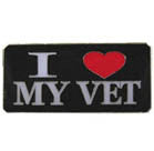 Wholesale I LOVE MY VET HAT / JACKET PIN (Sold by the dozen)