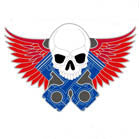 Buy PISTON SKULL WINGS HAT / JACKET PINBulk Price