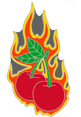 Wholesale FIRE CHERRIES  / JACKET PIN (Sold by the piece)