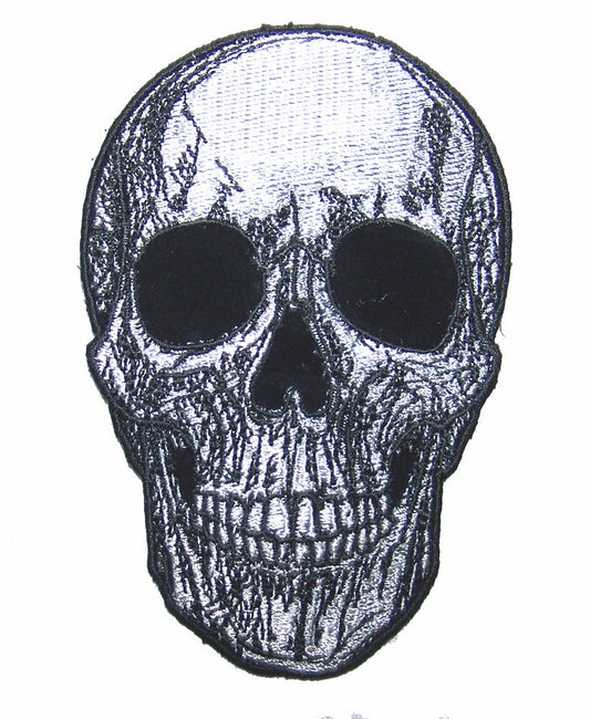 Buy HUMAN SUB SKULL 4 IN EMBROIDERED PATCHBulk Price