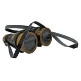 Metal Binocular with Leather Grip