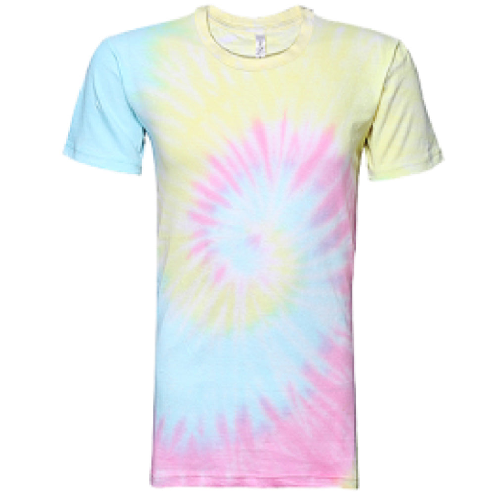 Buy Tie Dye Pastel Swirl Short Sleeves T-Shirts