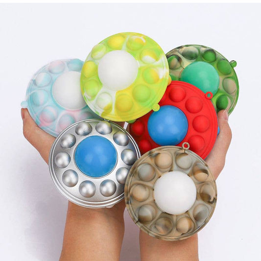 JSBlueRidge Wholesale Presents Pop It Fidget Ball UFO Toys - An Addictive Sensory Toy for All Ages