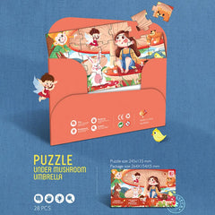 Postcard Educational Puzzle Kids - A Fun and Engaging Way to Learn About Different Countries and Cultures
