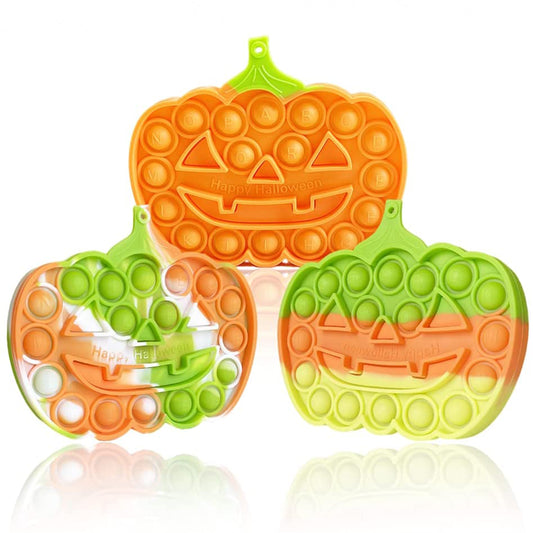 Get in the Halloween Spirit with JSBlueRidge Wholesale's Pumpkin Pop It Toy