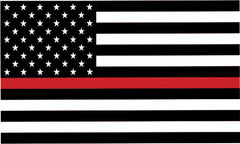 Buy FIRE FIGHTER THIN RED LINE AMERCIAN 3 X 5 FLAG Bulk Price