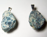 Wholesale APATITE ROUGH NATURAL MINERAL STONE PENDANT (sold by the piece or bag of 10 )