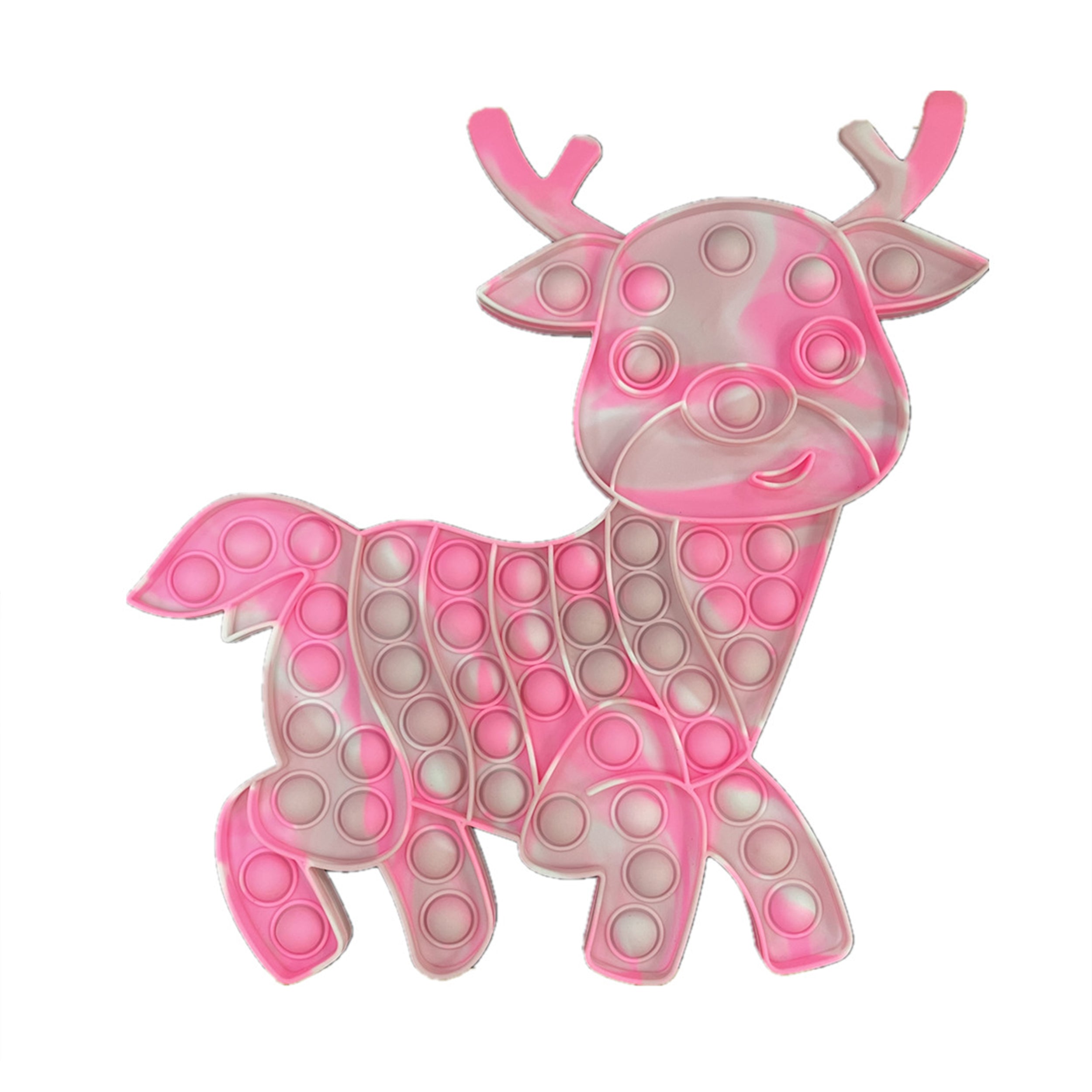 Christmas Pop Fidget Toys - Push Poppers Bubble Deer