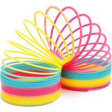 Rainbow Spring Plastic Coil Toy