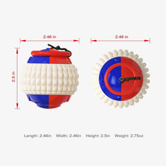 Dimensions Of Ring Telescopic Drawstring Ball Dog Chew Toy