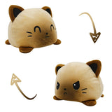 Reversible Cat Plushie Stuffed Animal