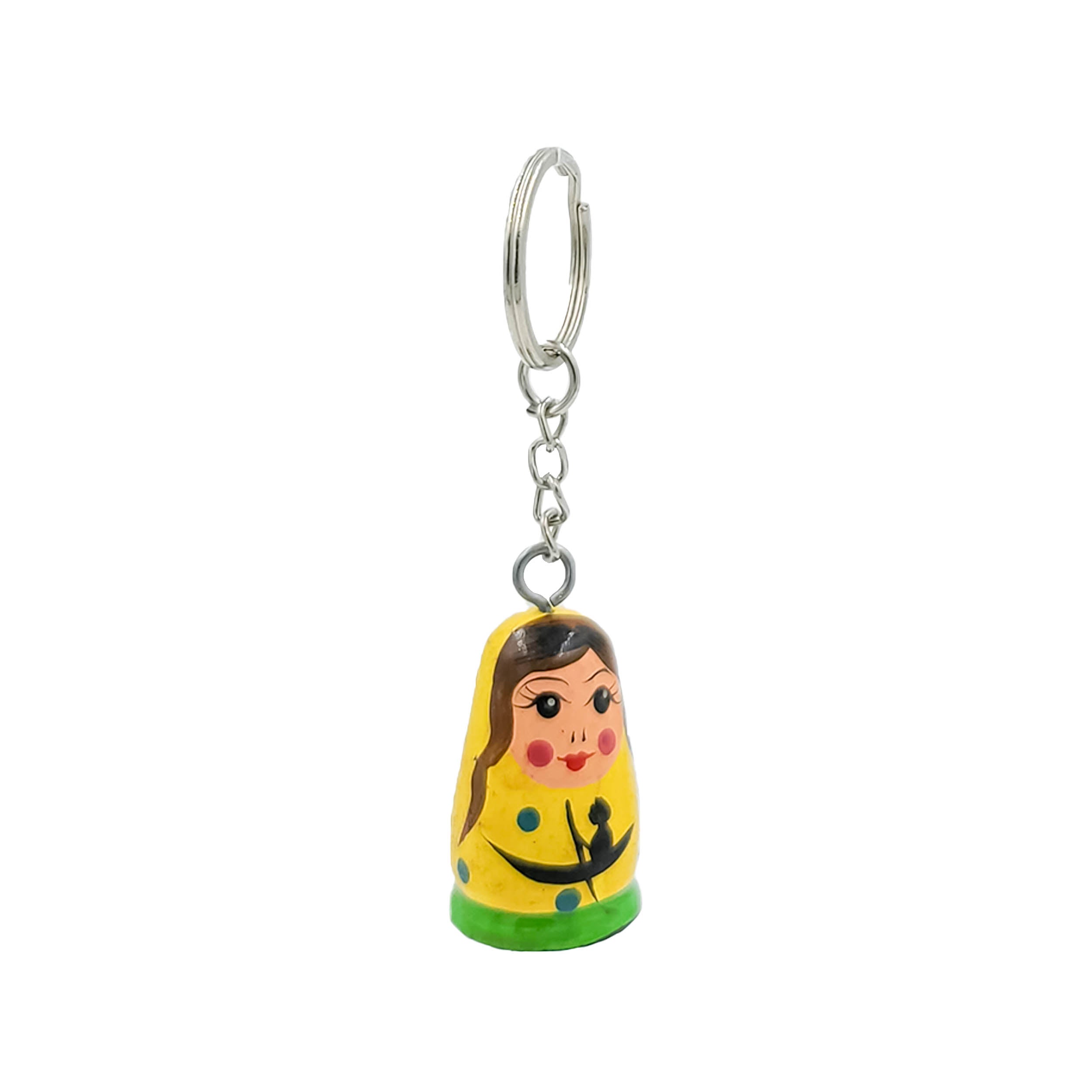 Unleash Creativity with Handcrafted Wooden Keyring Stocking Stuffers for Kids - Assorted