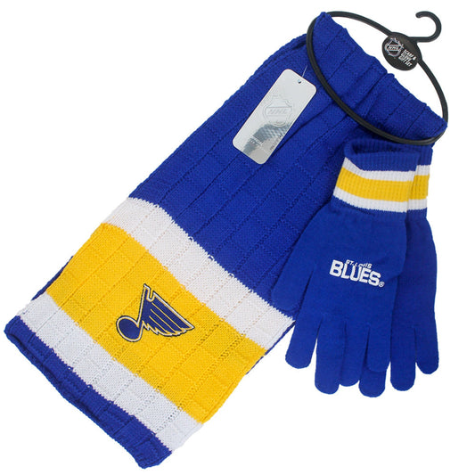 St. Louis Blues Scarf & Gloves Set (Sold by 1 pcs=$33.99)