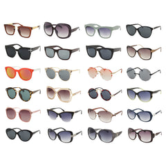 Buy MIX #1 TRENDY WOMEN'S ASSORTED UV400 SUNGLASSES (Sold by the 6 PC OR 12 PC LOT)Bulk Price