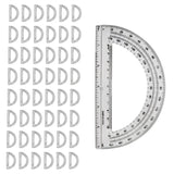 Buy 180 Degree Protractors - Bulk School Supplies Wholesale Case of 96 Protractors