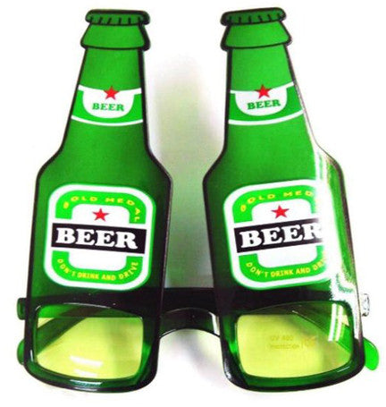 Wholesale  Party Google Beer Bottle Party Sunglasses Propz - Bottle Shape Goggles(Sold by the piece or dozen )