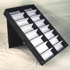 Wholesale VERTICAL COVERED SUNGLASS TRAY (Sold by the piece)