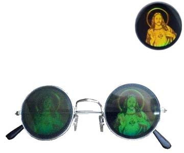 Wholesale JESUS HOLOGRAM SUNGLASSES (Sold by the piece)