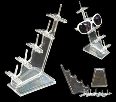 Wholesale STACKABLE 5 PAIR SUNGLASS DISPLAY RACK  (Sold by the piece)