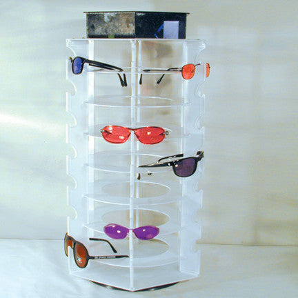 Wholesale SPINNING 42 PAIR SUNGLASS RACK (Sold by the piece) *- CLOSEOUT NOW $ 25.00 EA