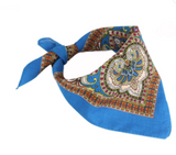 Wholesale BEAUTIFUL MULTI COLOR PAISLEY DESIGN BANDANNA 2 COLORS! 100% COTTON  ( sold by the piece or dozen )