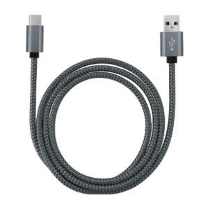 Buy LONG 9 FOOT MICRO USB ANDROID CLOTH BRAIDED CHARGER CORD Bulk Price