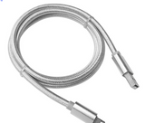 Wholesale New style 6 FOOT TYPE C CLOTH BRAIDED PHONE CORD (sold by the piece)