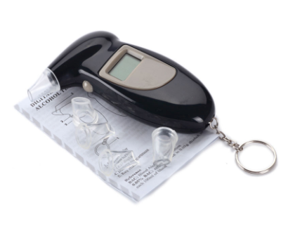 Portable Digital Breathalyzer Keychain- Sold By 1 Or 3 Pcs