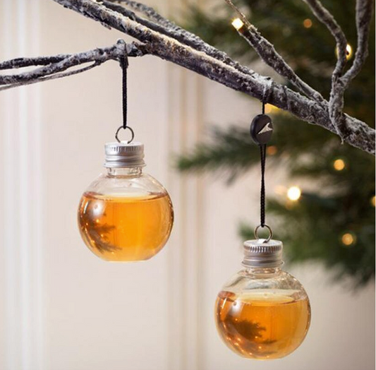 Buy LIQUOR /CRAFT FLASK CLEAR FILLABLE ORNAMENT! (sold by the piece, 6 pack or dozen)Bulk Price