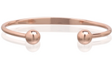 Wholesale MAGNETIC CUFF w ball PURE COPPER BRACELET  (sold by the piece )