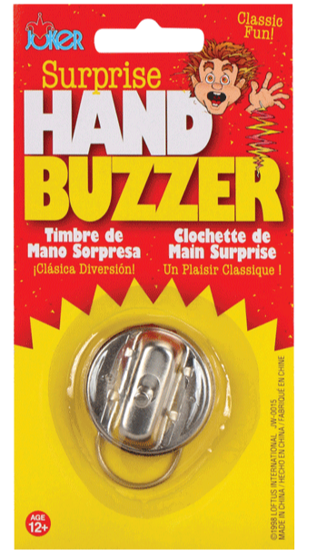 Buy METAL TRICK SURPRISING HAND BUZZERS Bulk Price