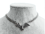 Wholesale GOTHIC METAL BAT CHOKER NECKLACE