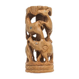 Wooden Animal Statue Decorative Art Piece