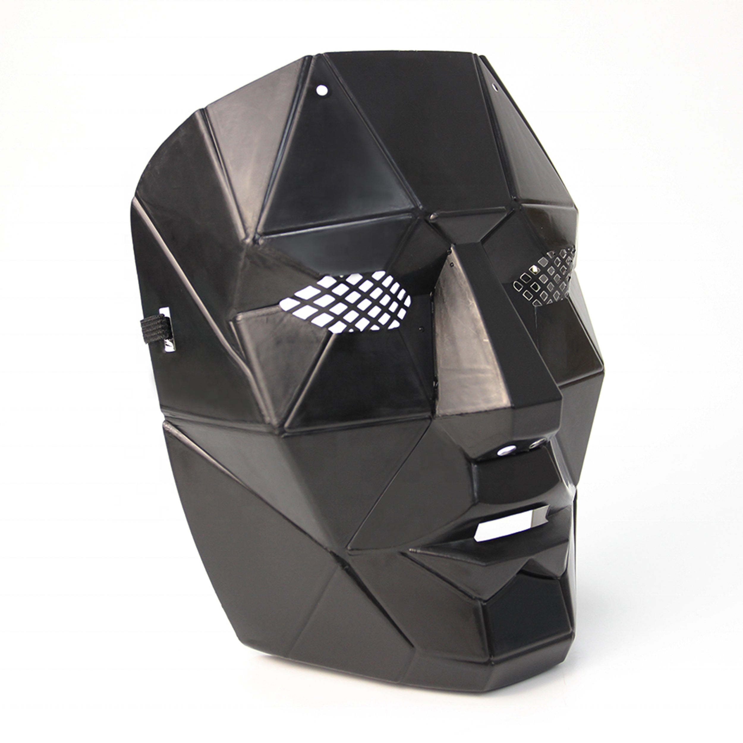 geometric pattern masquerade mask