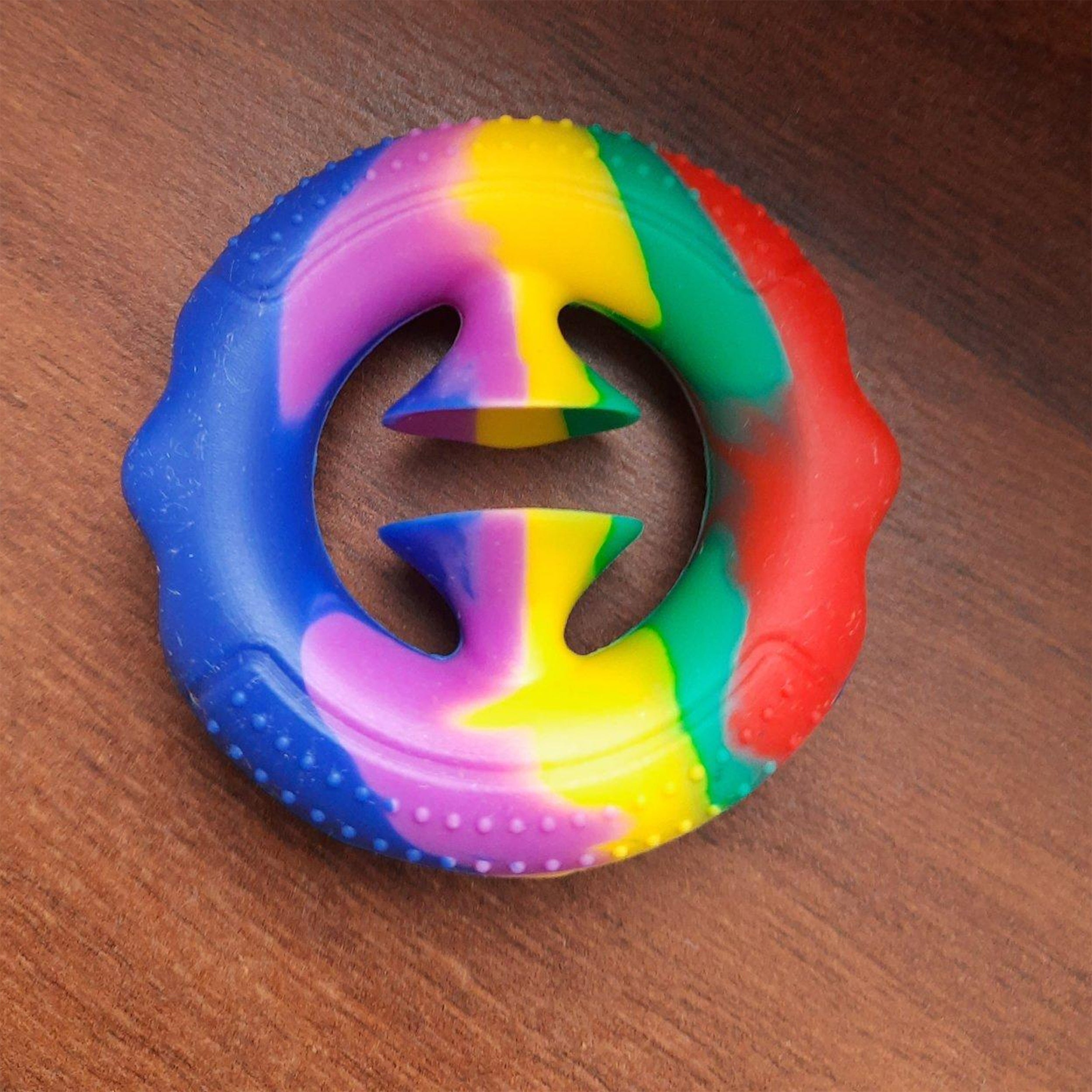 Snapping Toy Magic Fidget Rainbow Snapper Colorful Stress Relief and Sensory Fun ...