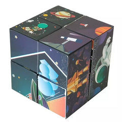 Galaxy Space Cubes Fidget Toy