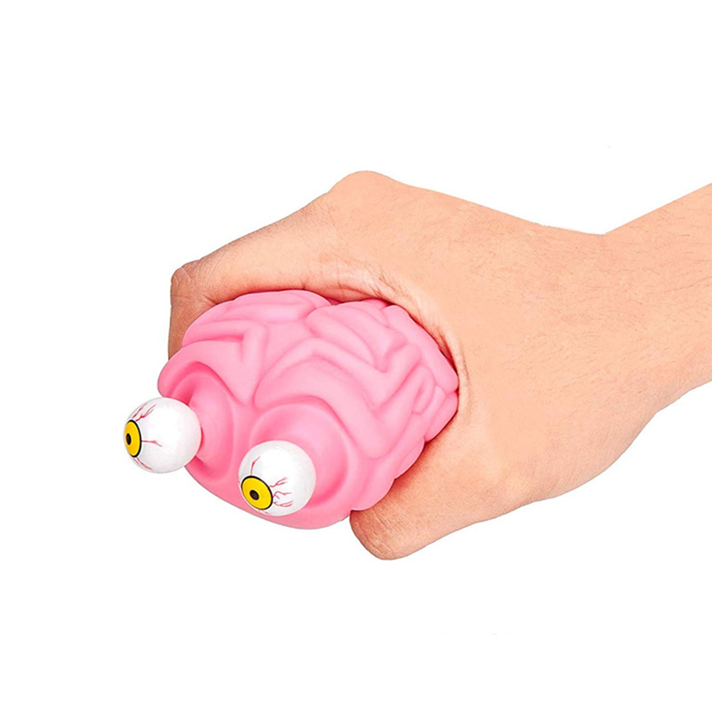 Brain Fidget Brain Squishy Eye Popping Squeeze Fidget Toy for Kids & Adults ...