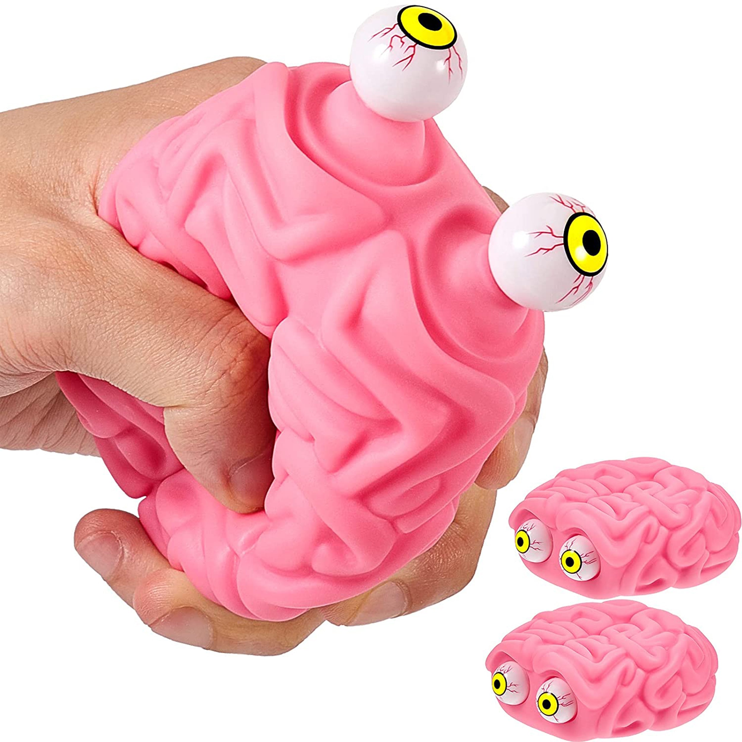 Brain Squishy Eye Popping Fidget Toy