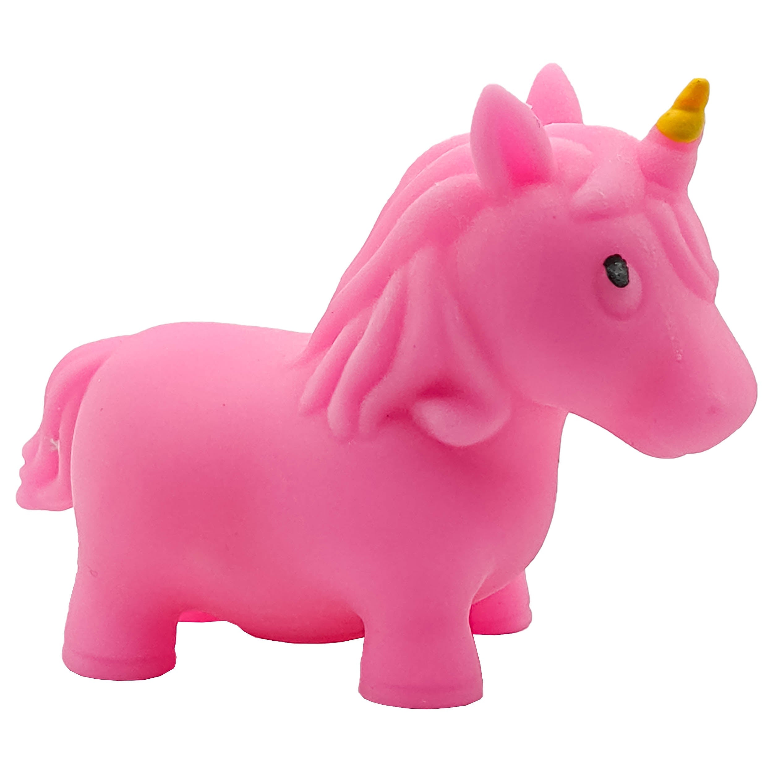  Pink Unicorn Shaped Squishy Toy 